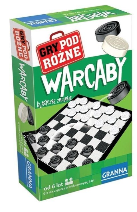 Warcaby - gry podróżne GRANNA Warcaby - gry podróżne GRANNA
