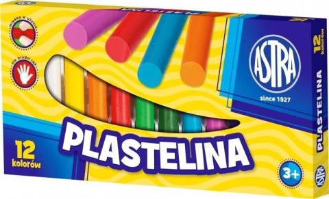 Plastelina 12 kolorów ASTRA Plastelina 12 kolorów ASTRA