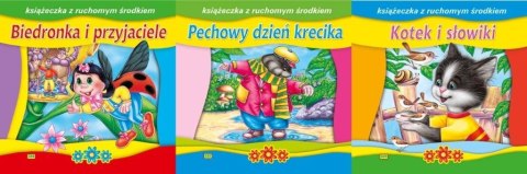 (147) Książeczka z ruchomym środkiem MIX