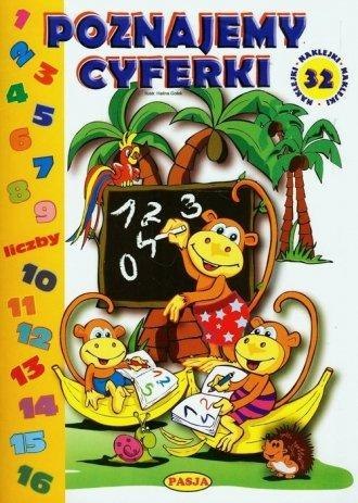 Poznajemy cyferki - 32 naklejki Pasja Poznajemy cyferki - 32 naklejki Pasja