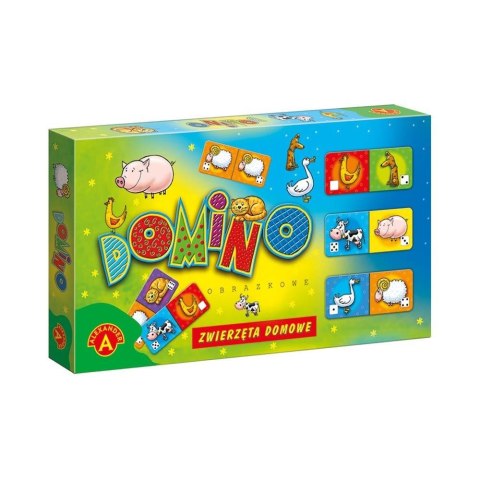 Domino obrazkowe Zwierzęta domowe ALEX Domino obrazkowe Zwierzęta domowe ALEX