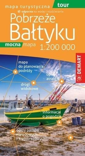 Pobrzeże Bałtyku PLASTIK mapa