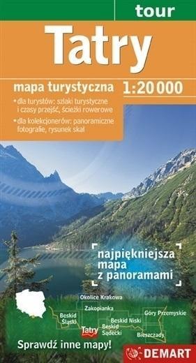 Mapa - Tatry 1:20 000