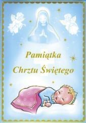 Pamiątka chrztu św. - niebieska Pamiątka chrztu św. - niebieska