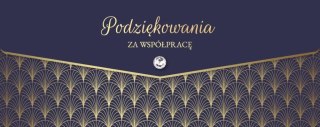 Karnet Lux Podziękowania za współpracę