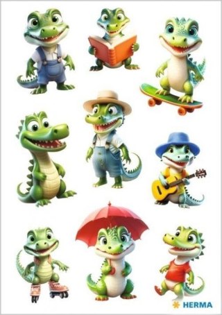 Naklejka Decor krokodylki