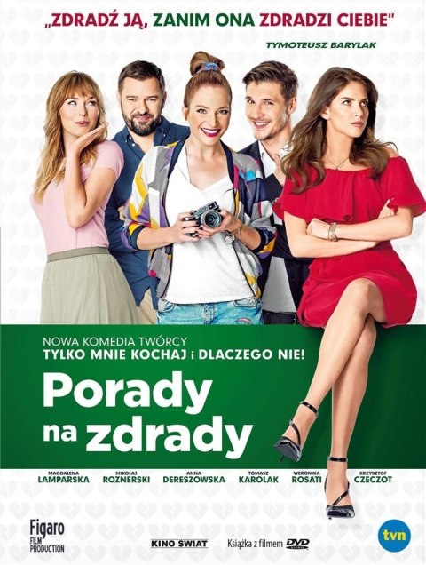 Porady na zdrady DVD + książka Porady na zdrady DVD + książka