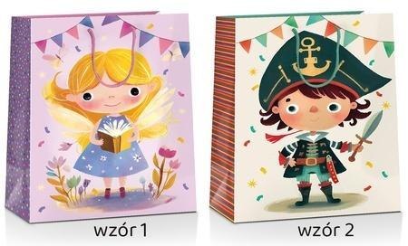 Torba prezentowa Kids 32x26x10cm MIX Torba prezentowa Kids 32x26x10cm MIX