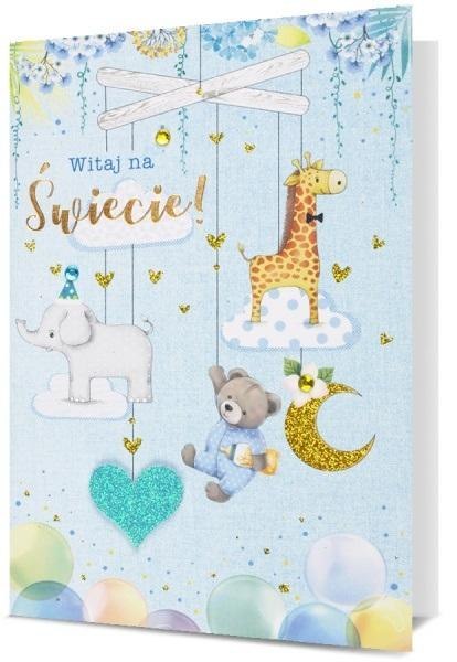 Karnet B6 Narodziny chłopiec Karnet B6 Narodziny chłopiec