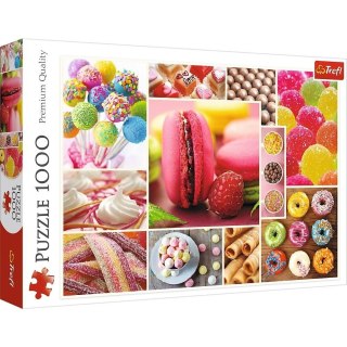 Puzzle 1000 Cukierki kolaż TREFL