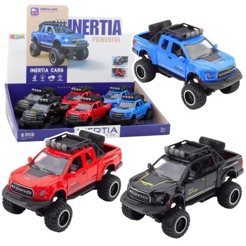 Terenówka Raptor otwierane drzwi i dźwięk MIX Terenówka Raptor otwierane drzwi i dźwięk MIX