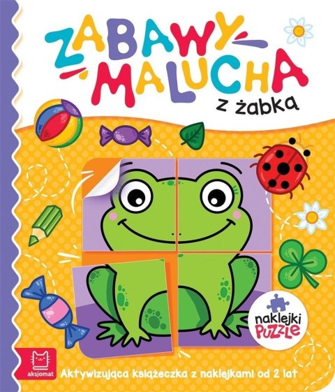 Zabawy malucha z żabką. Aktywizująca książeczka Zabawy malucha z żabką. Aktywizująca książeczka