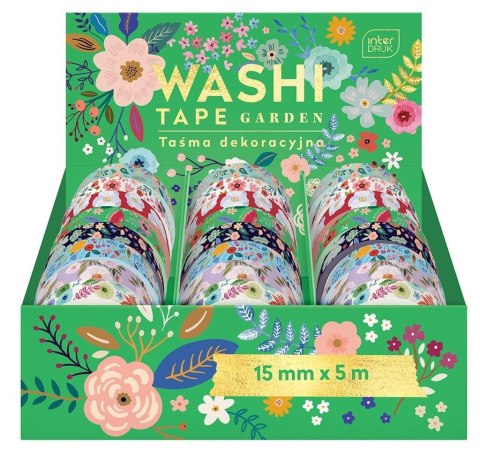 Taśma dekoracyjna Garden (24szt)