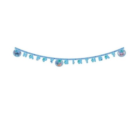 Banner Stitch & Angel Disney Happy Birthday