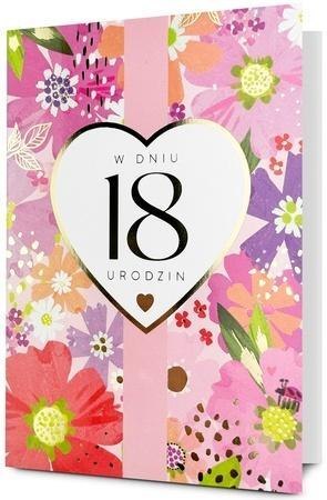 Karnet B6 Urodziny Osiemnastka Karnet B6 Urodziny Osiemnastka