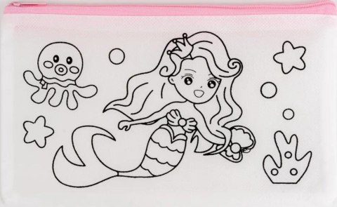 Piórnik etui Tinting mermaid