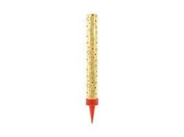 Fontanny na tort złoty 12cm 12szt