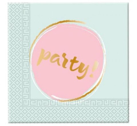 Serwetki papierowe Elegant Party 33x33cm 20szt Serwetki papierowe Elegant Party 33x33cm 20szt