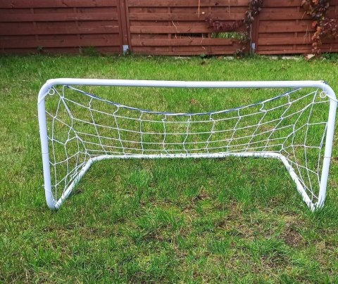 Bramka piłkarska metalowa 120x80x50cm