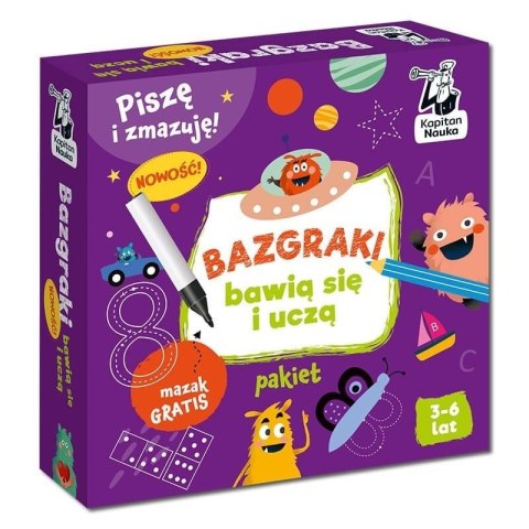 Kapitan Nauka. Bazgraki bawią się i uczą Kapitan Nauka. Bazgraki bawią się i uczą