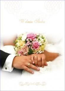 Pamiątka ślubna. W dniu ślubu