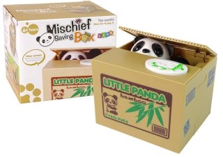 Skarbonka panda nauka oszczędzania bambus
