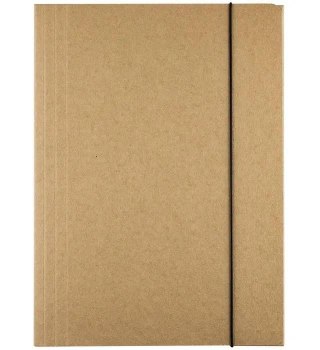Teczka z gumką A4 GR-442E natural 1szt