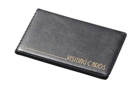 Etui na karty magnetyczne PVC czarny Etui na karty magnetyczne PVC czarny