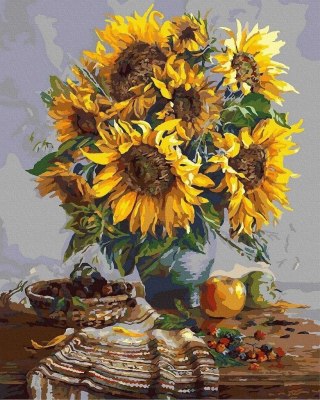 Malowanie po numerach - Martwa natura 40x50cm