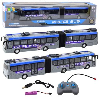 Autobus policyjny przegubowy RC 1:32