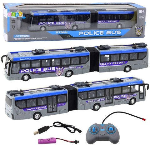 Autobus policyjny przegubowy RC 1:32