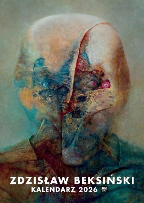 Kalendarz 2026 - Beksiński wzór 10 A3