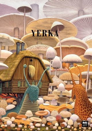 Kalendarz 2026 - Jacek Yerka wzór 2 A3