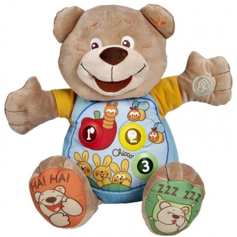CHICCO 60014 Miś licz ze mną polsko - angielski CHICCO 60014 Miś licz ze mną polsko - angielski