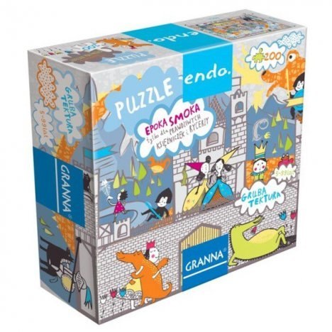 GRANNA 02447 PUZZLE 200 EL. EPOKA SMOKA GRANNA 02447 PUZZLE 200 EL. EPOKA SMOKA