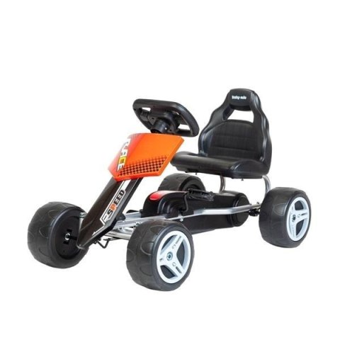 Gokart na pedały Speedy czerwony