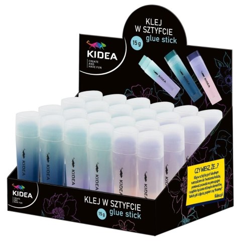 Klej w sztyfcie 15g (36szt) KIDEA