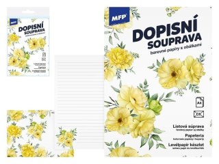 Papeteria lux 5+10 kwiaty