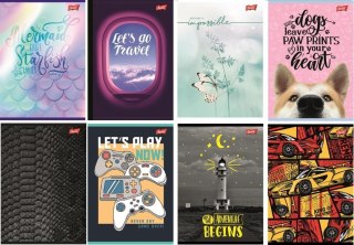 Notatnik A6/100K kratka okładka kredowana (10szt)