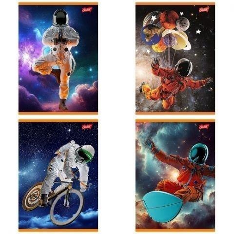 Zeszyt A5/32K linia 2 kolor Spaceman (15szt)