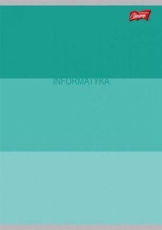 Zeszyt A5/60K kratka Informatyka ze ściągą (10szt)