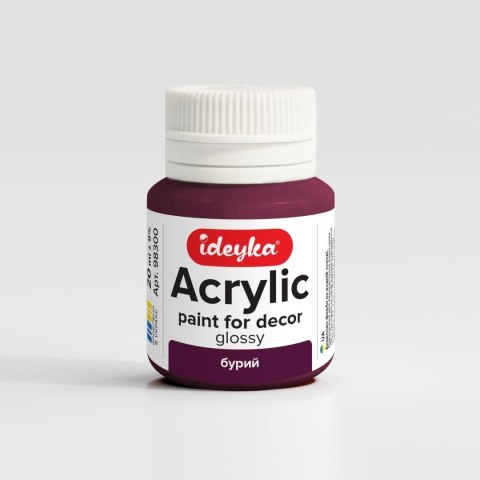 Farba akrylowa Brązowy 20 ml