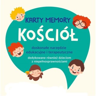 Kościół - karty memory dla dzieci młodszych z SPE