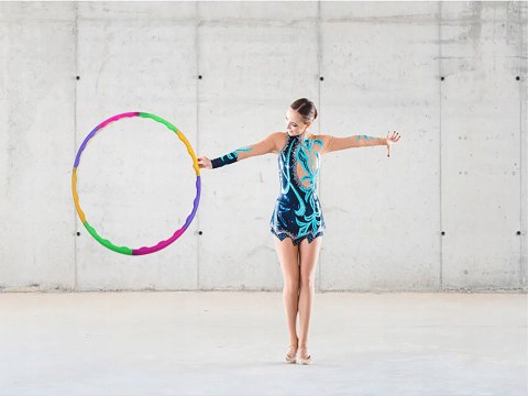 Hula hop wzór kręcony 60 09463