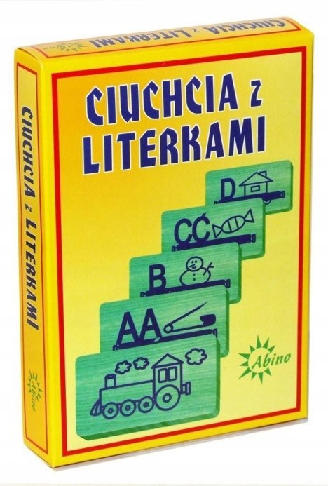 Ciuchcia z literkami AB 72274 Ciuchcia z literkami AB 72274