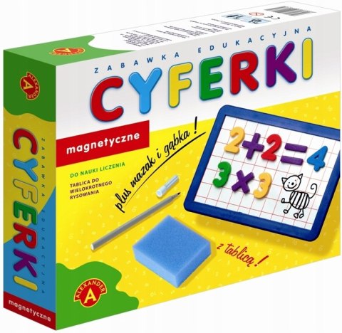 Cyferki magnetyczne z tablicą 04182 Cyferki magnetyczne z tablicą 04182
