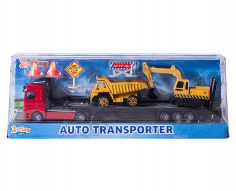 Autotransporter z dwoma pojazdami 541757 Autotransporter z dwoma pojazdami 541757