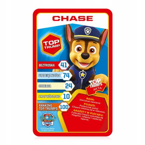 TopTrumps Bitwa gra karciana Psi Patrol 00543