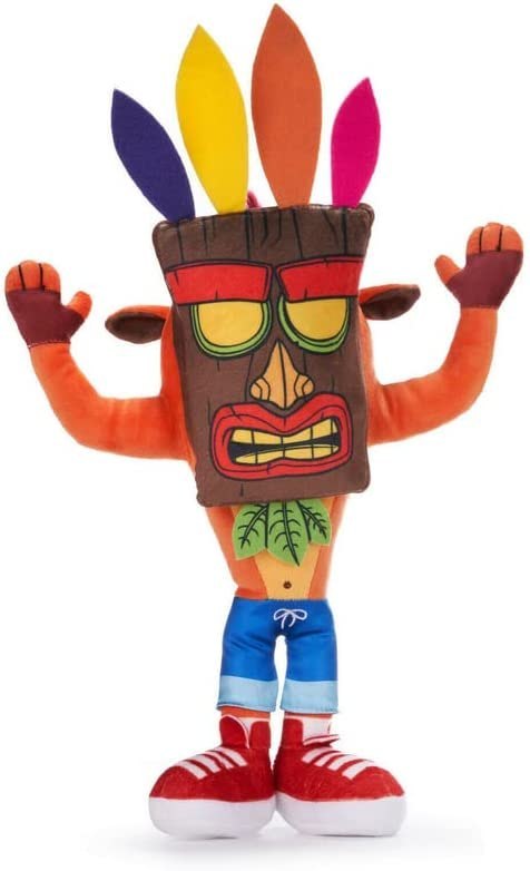 Crash Bandicoot maskotka Crash Aku Aku 32cm Crash Bandicoot maskotka Crash Aku Aku 32cm