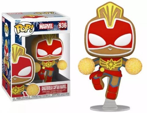 Funko POP! Marvel Gingerbread Captain Marvel 936 Funko POP! Marvel Gingerbread Captain Marvel 936